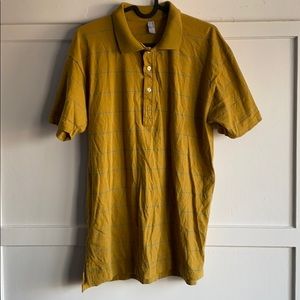 American Apparel Striped Polo Shirt